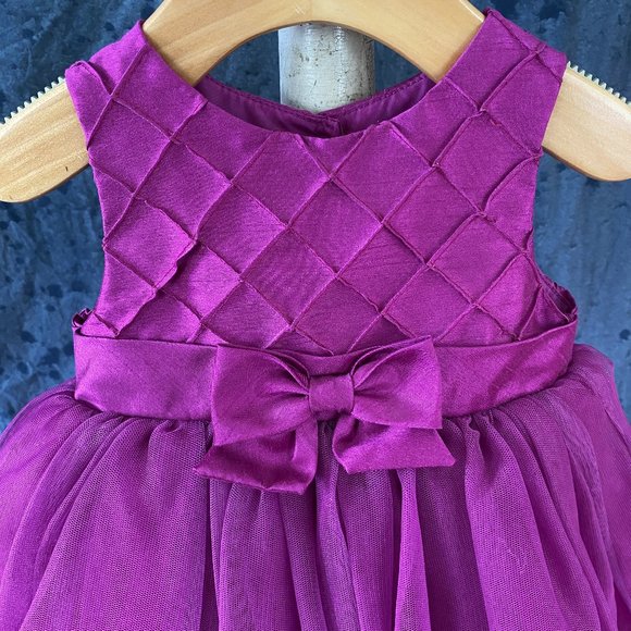Cherokee Purple Party Dress 12M - Picture 3 of 6